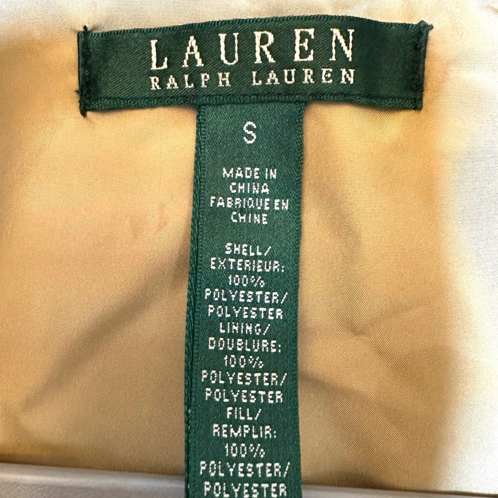 Ralph Lauren Gold Utility Vest - Picture 4 of 4